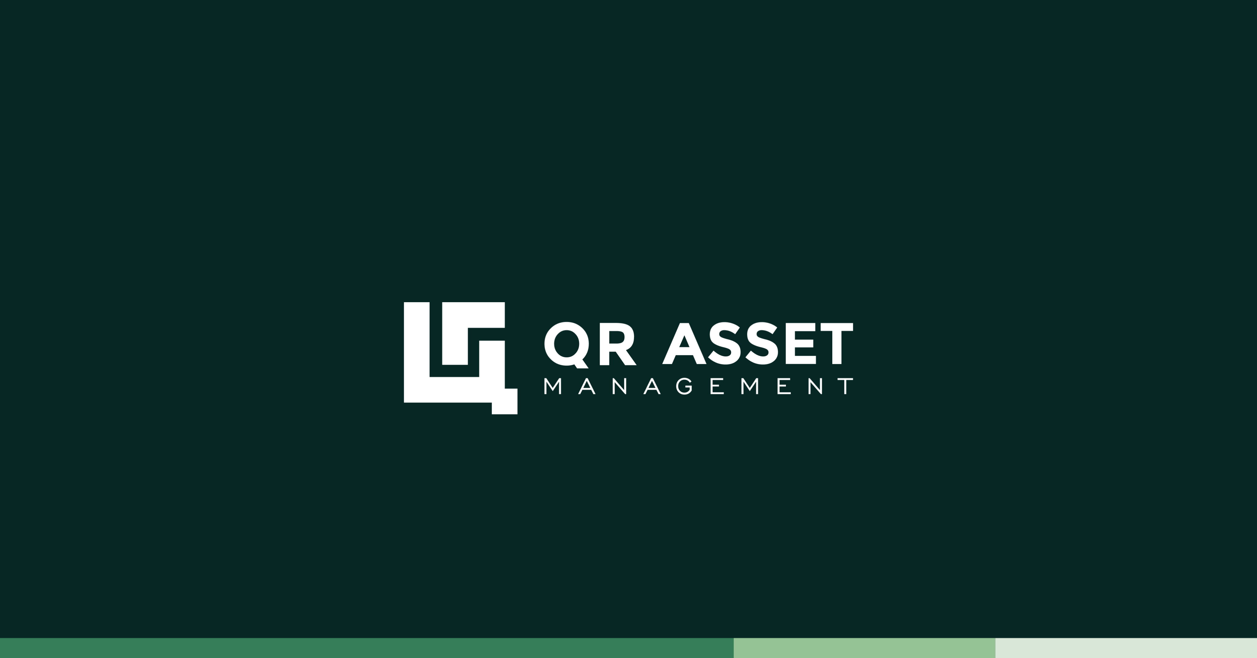 Logo on colored background